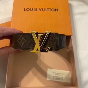 Brand New LV Reversible Belt - Woman’s